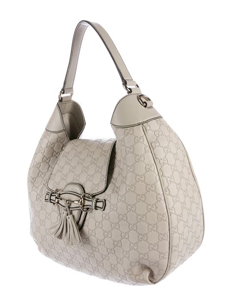 gucci canvas hobo bags|gucci guccissima hobo bag.